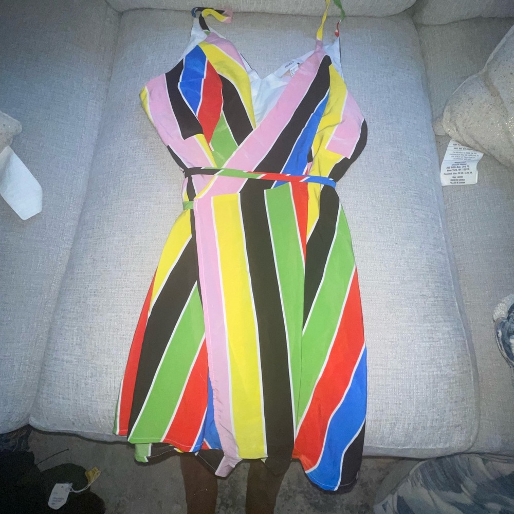 Cross over dress